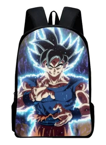 Mochila De 6 Piezas Dragon Ball Goku Con Lonchera, Llave [u]