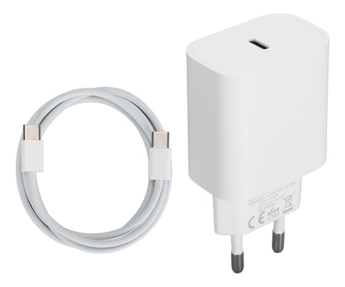 Cable Adaptador De Carga Rápida De Pared Tipo Pd Usb C Block