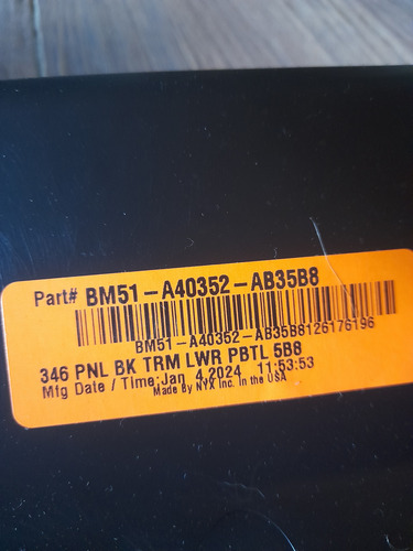 Tapizado De Interior De Panel De Cola Ford Focus 3 2014/22
