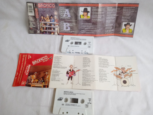 Cassetes Grupo Bronco Lote De 7 Cassettes Originales (Usado)
