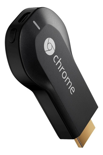 Google Chromecast H2g2-42 1ª Geração Full Hd 2gb Preto Com 512mb De Memória Ram Preto
