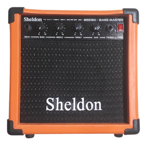 Amplificador Para Guitarra Bss150 Sheldon Laranja