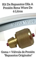 Comprar Válvula Olla Presión 6 Lts Renaware + Goma Rena Ware 6 Lts