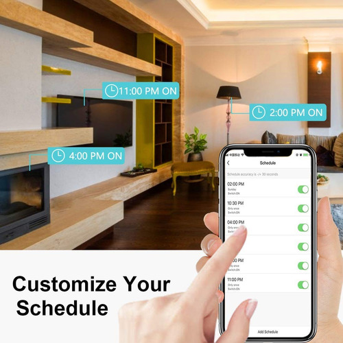 Enchufe Inteligente Wifi Mini Smart Plug Wifi Smart Outlet