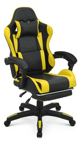 Monibloom Gaming Chair Office Chair Leather High Back Comput