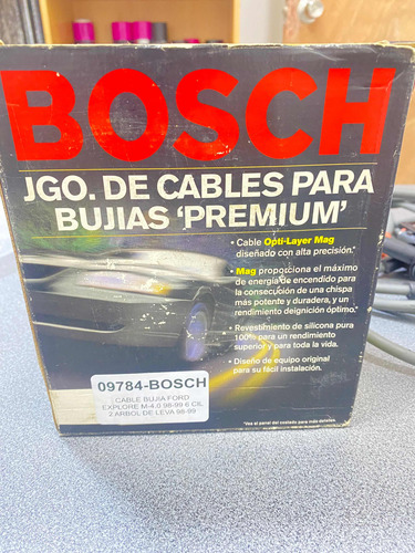 Cables Bujías Explorer 4.0 98-99 Bosch Doble Árbol Leva