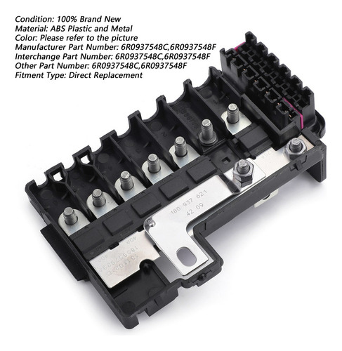 Terminal Batería Caja Fusibles Para Vw Jetta Polo Skoda