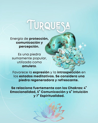 Pulsera De Protección Turquesas Africanas Mate