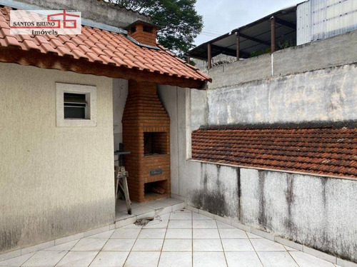 Imagem 13 de 21 de Lindo Sobrado 150 M² Com 3 Dormitórios Sendo 1 Suíte, Ampla Sala, Cozinha, Churrasqueira, Varanda E 2 Vagas - Jaraguá/sp - (11) 97200-3334 - Claudio. - So1590