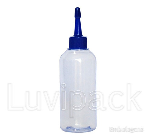 Imagem 7 de 10 de 50 Frascos 100 Ml Para Tinta Com Bico Aplicador
