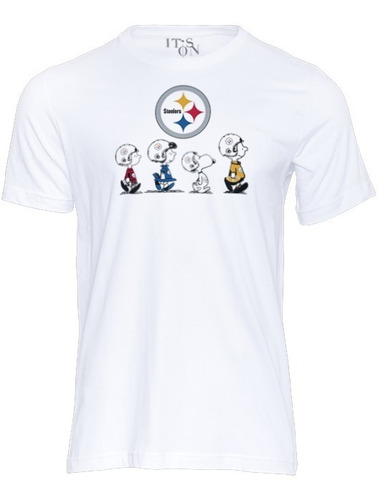 Playera Pittsburgh Steelers. Snoopy. Nfl. Acereros.