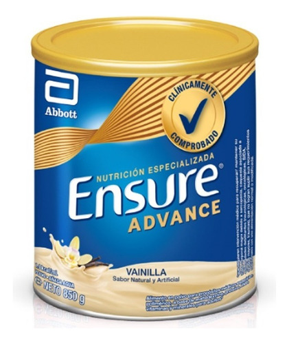 Ensure® Advance Vainilla 850g | Complemento Nutricional