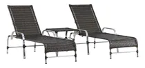 Comprar 2 Espreguiçadeiras Catar Em Alumínio Para Piscina, Jardim