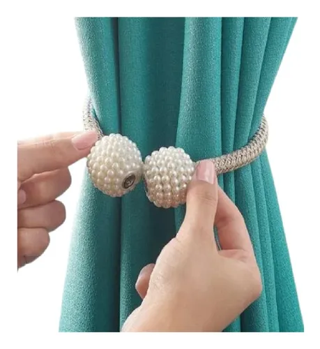 Magneti Broches Betterware magn ticos sujeta Cortina perlas