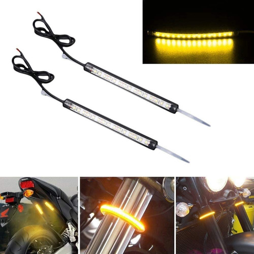 Giros Guiños Led Barral Moto Custom Cafe Racer Bobber Pem