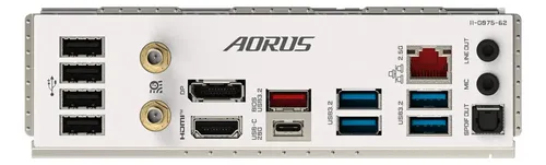 Placa Mãe Gigabyte Z790m Aorus Elite Ax Ice Wifi Lga1700 Cor