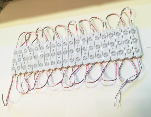 Imagen 3 de 8 de Modulos 2835 Led Azul Ip65 L Exterior 12v Ideal Carteleria!