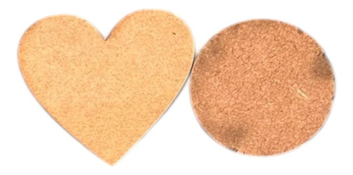 Estrella,corazon,circulo,cuadrado De 15cm En Mdf 3mm, X4u