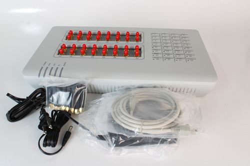 Chipeira Voip Gsm Gateway 32 Canais Chips Hybertone Goip-32