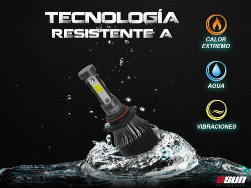 5 Pares Focos Led 4 Caras 55w C4 Luz Aux/principal H7 Osun