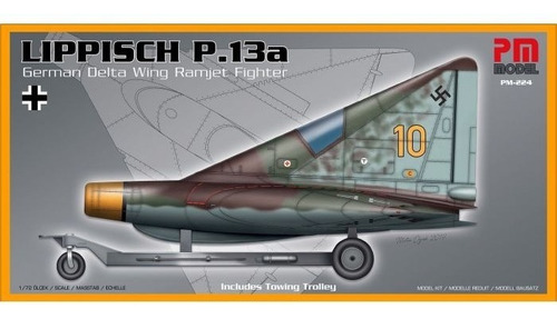 Modelismo 1/72 Avion Aleman Luftwaffe Lippisch P13 Pm Model 