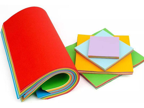 3 Juego De Papel De Origami De 600 Hojas De, 3 Piezas