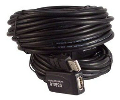 Cable De Extensión Usb 2.0 De 50 Pies.