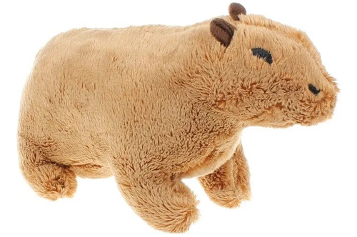 Peluche Muñeco De Capybara Café