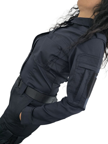 Uniforme Stretch Tactico Mod 146 Corte Dama Camisa 34 Pantalon 36
