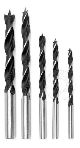 Juego De Mechas Espiral Broca Madera 5 Pz Stayer 4-5-6-8-10