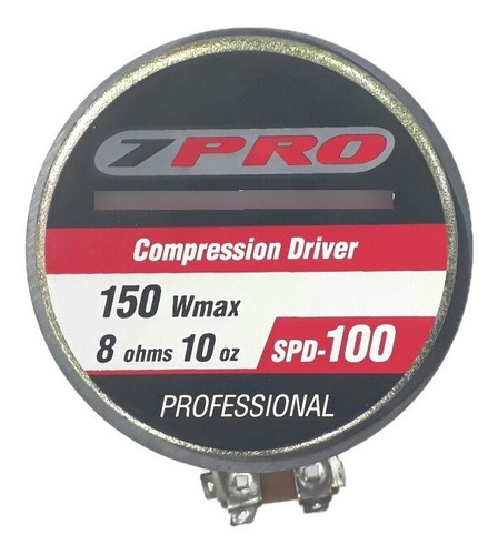 Imagen 2 de 5 de Driver De Compresión 7pro Spd-100 150w 8ohm