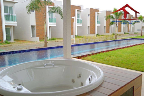 Casa Com 3 Dormitórios À Venda, 95 M² Por R$ 359.000,00 - Eusébio - Eusébio/ce - Ca0094