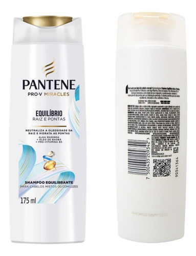 Shampoo Pantene Pro-v Equilíbrio Raiz E Pontas 175ml
