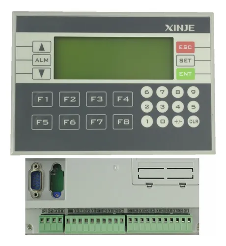 Plc Xinje Xp1-18r 24vdc 10 In 8 Out Rele Rs485 Hdmi Teclado