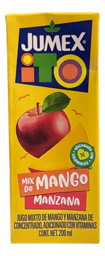 Jugo Jumex Ito Bebida Sabor Mix De Mango-manzana De 220ml