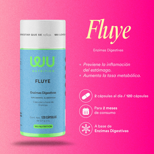 Kit Salud Digestiva | Probióticos + Fluye + Suelta | Wu