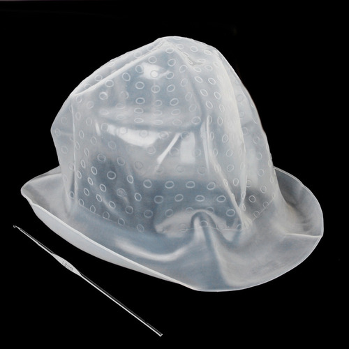 Sombrero De Gorra De Color De Pelo De Silicona Reutilizable