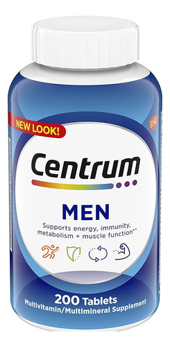 Multivitamínico Supplement Centr - Unidad a $199116