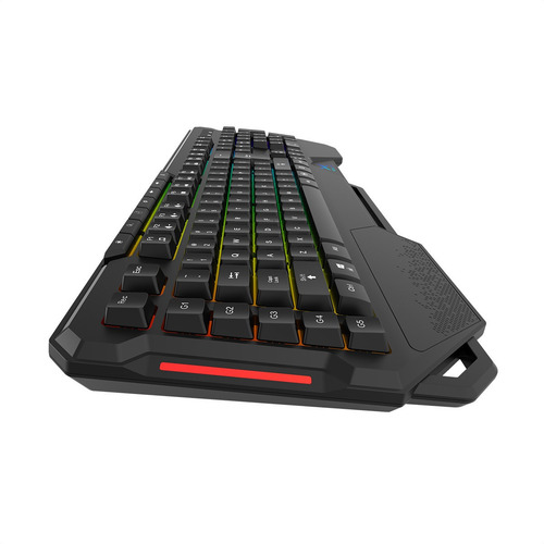 Teclado Gamer Delux K9600 Rgb Programable Macros Multimedia