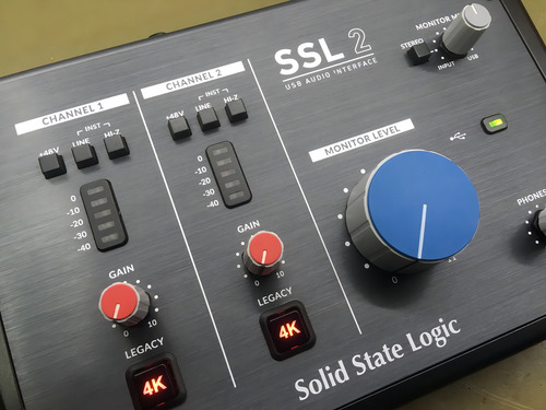 Interface De Áudio Solid State Logic Ssl 2