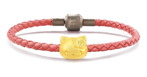 Pulsera Sanrio Hello Kitty Con Oro De 24k