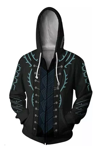 Blusa Moletom - Game Devil May Cry 5 Vergil - Casaco de Frio