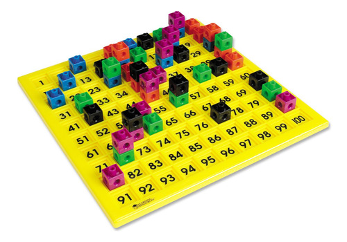 Recursos De Aprendizagem Do Number Board Hundred W/ Tiles Há