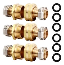 Comprar Conector De Reparación De Mangueras De Jardín Yelun De Latón