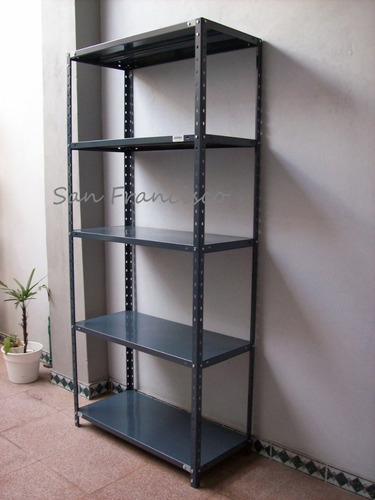 Estantería Metálica 42 X 90 X 200 Cm 5 Est. 50 Kg. Oferta