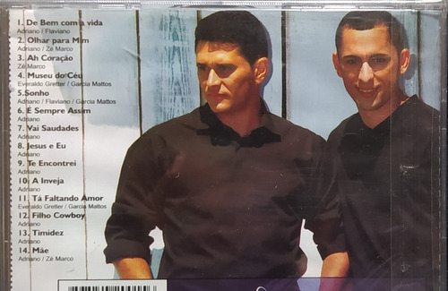 Zé Marco E Adriano Sonho Cd Original Lacrado