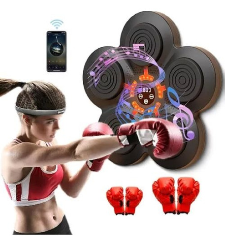 Pared Electrónica Target Sandbag Entrenamiento Música Boxeo