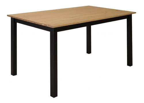 Juego De Comedor 4 Sillas - Madera Maciza - Lcm