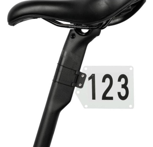 Número De Matrícula De La Ciclismo Número De Placa