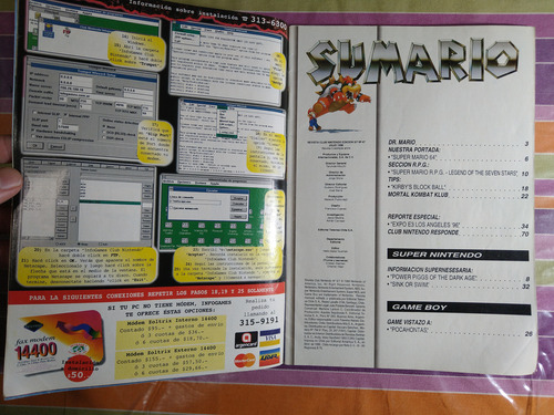 Revista Club Nintendo N°47 - Muy Buen Estado (Usado)